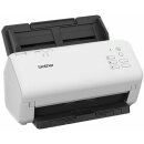 Brother ADS-4300N, Professioneller Dokumentenscanner mit USB und LAN, Duplex Scan, Schnelltasten, Weiß, ADS4300NRE1